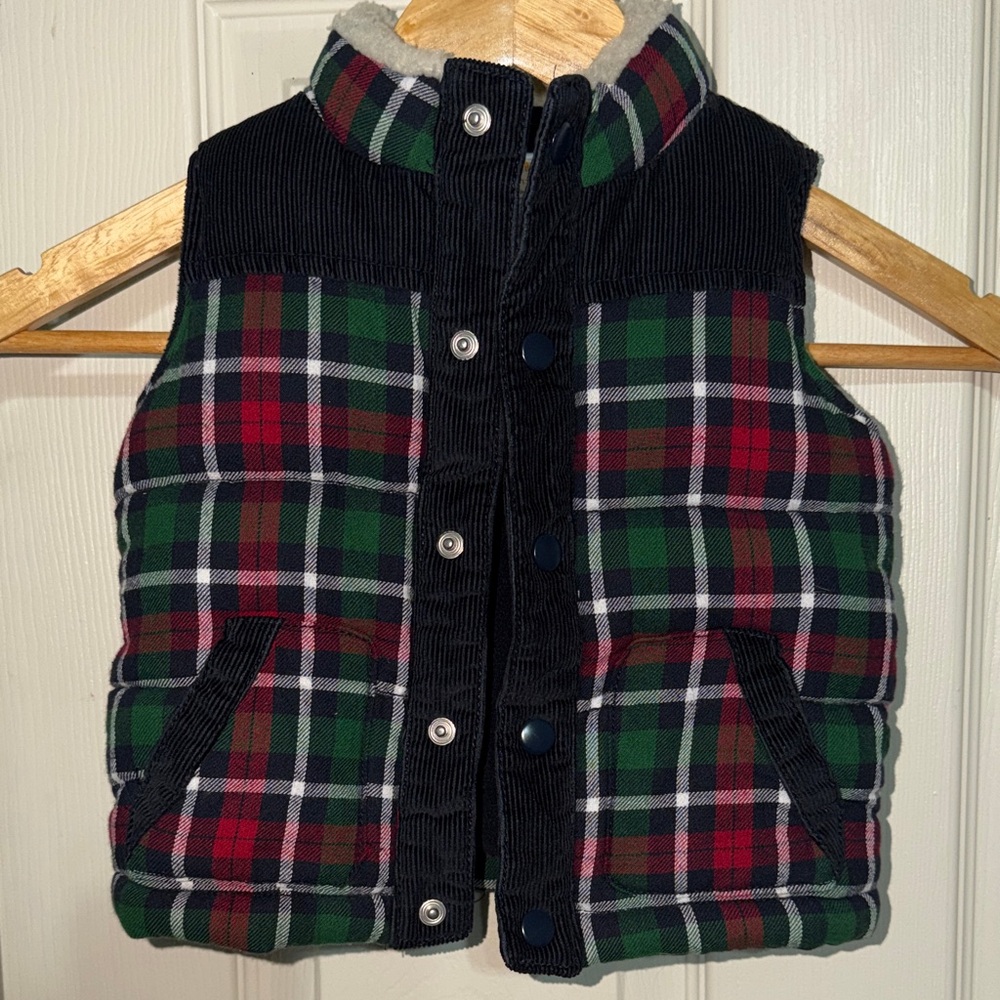 Gymboree Navy Cotton Vest